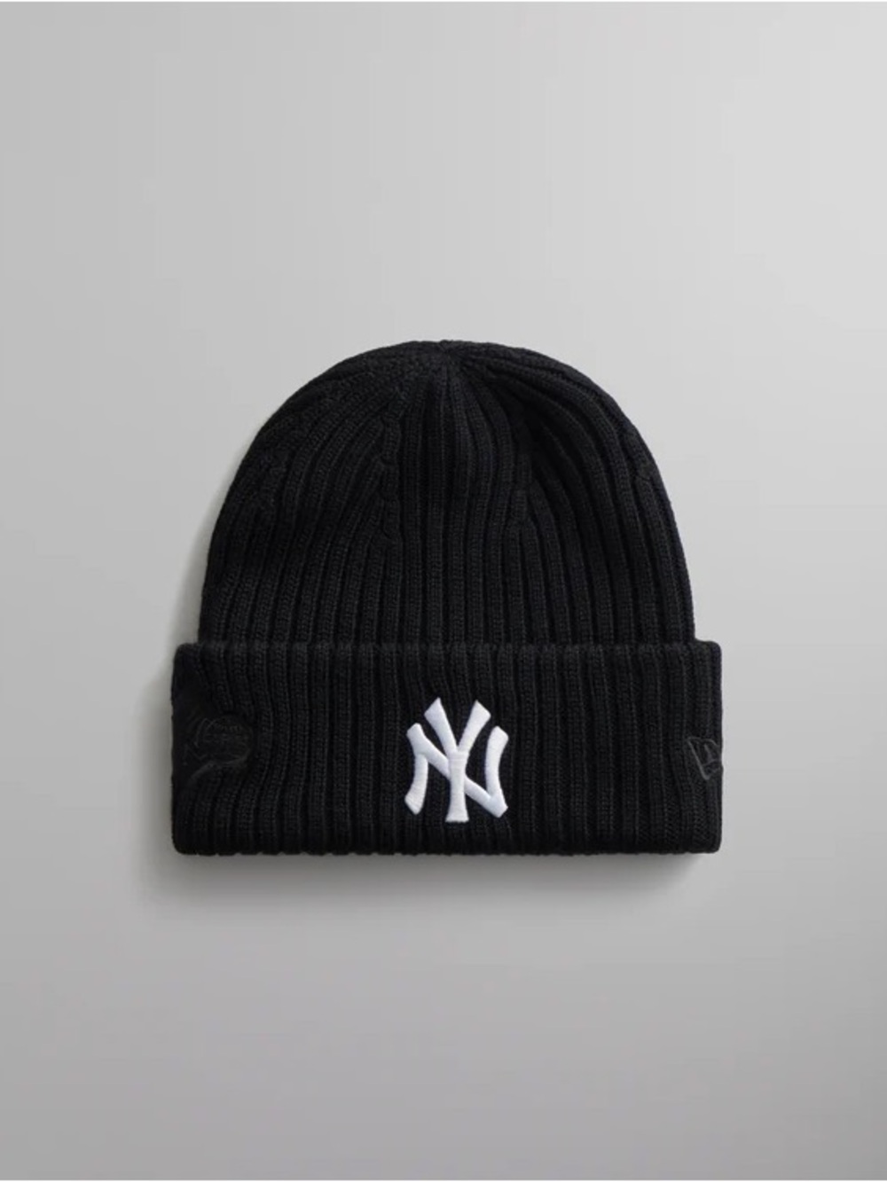 Kith & New Era For New York Yankees Knit Beanie - Black